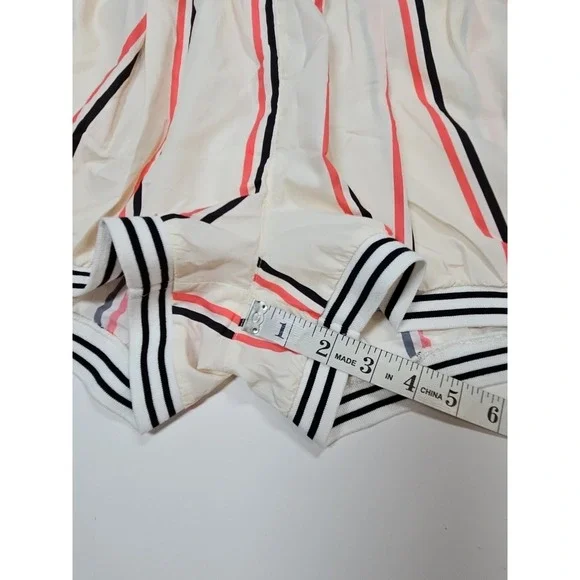 Free People Movement Womens Striped Pull On Athletic Shorts Size Small NWOT - Picture 10 of 10